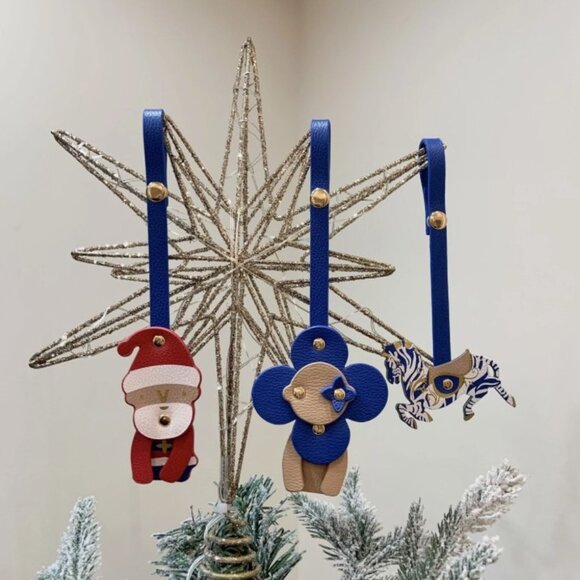 Christmas VIP Gift 3PCS Leather Handbag Key Chain Ring Charm Pendant - Picture 3 of 17